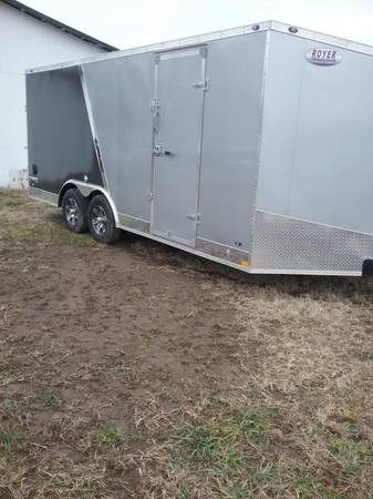 trailer stealth titan enclosed cargo trailers motorcycle