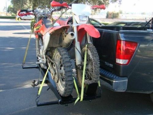 dirt bike hitch rack