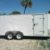 ENCLOSED TRAILER 7 footx16 White EXT. NEW for SALE! - $3808 (Fayetteville, NC) - Image 1