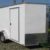 Enclosed Single Axle Work Trailer, 7x10 in White, V-Nose - $2564 (Fayetteville) - Image 3
