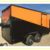 Brand New 7 x 14 Motorcycle Trailer Black Orange - $4950 (Serving Dallas / Fort Worth) - Image 1