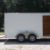 6x14 ' Wht Ext. Enclosed Trailer w- Extra Height -NEW TRAILER! - $3210 (Fayetteville, NC) - Image 3