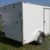 Enclosed Single Axle Work Trailer, 7x10 in White, V-Nose - $2564 (Fayetteville) - Image 6