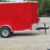 Continental Cargo 5x8 Enclosed Trailer w Ramp, Red - $2099 (Richmond) - Image 5