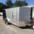 SILVER & BLACK 7x16 ENCLOSED TRAILER, - $3475 (DISCOUNT TRAILERS IN WEST COLUMBIA) - Image 1
