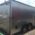 8.5 x 14 motorcycle trailer silver blacked out trim enclosed trailer - $6998 (S of Dallas) - Image 2