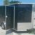 Single Axle 7x10 Black Enclosed Cargo Trailer with Ramp, New! - $2564 (Fayetteville) - Image 7