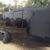 7x14+3 v nose BLACKED OUT ENCLOSED TRAILER MOTORCYCLE TRAILER - $6498 (S of Dallas) - Image 2