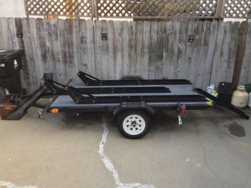 Motorcycle, 4x Dirt Bike Trailer - $750 (Los Angeles) | Motorcycle Trailer