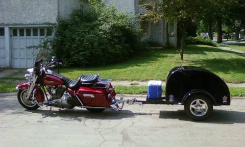 teardrop motorcycle trailer - 1500 Indianapolis 