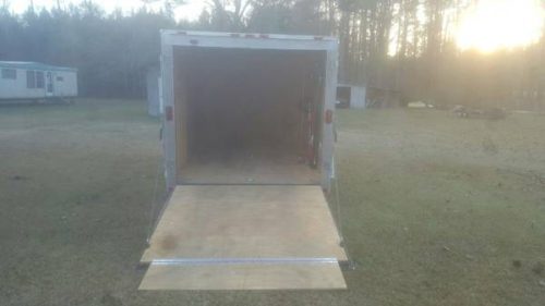 2013 Homesteader Motorcycle V Nose 7' x 12' Enclosed Trailer - $2350 ...