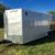 8.5X24FT V-NOSE ENCLOSED TRAILER CUSTOM SILVER/BLACK - $6775 (Louisville) - Image 5