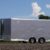 ATC Aluminum 8.5x16 V-Nose Premium Enclosed Motorcycle Trailer: Spoile - $20495 (Dallas) - Image 1