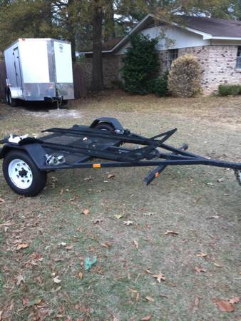 Tandem sport bike motorcycle trailer obo - $800 (Jackson) | Motorcycle