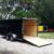 7x16 Tandem axle Black +3 height Enclosed Trailer - $3341 (Tallahassee) - Image 1