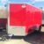 6x12 Enclosed Cargo Trailer Ramp Door Red - $2995 (Memphis) - Image 3