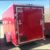 6x12 Enclosed Cargo Trailer Ramp Door Red - $2995 (Memphis) - Image 1