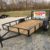 6x12ft Dove Tail Utility Trailer NEW! - $1125 (Lexington) - Image 1