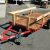 FOLDING UTILITY TRAILER 4X8 FOLDABLE FOR ATV MOTORCYCLE - $350 (Los Angeles) - Image 1