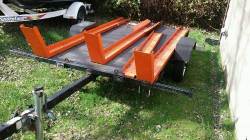 3 PLACE MOTORCYCLE TRAILER best offer - $375 (Detroit) | Motorcycle Trailer