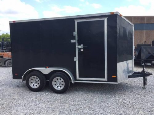 USED 7'X12' COVERED WAGON TANDEM AXLE ENCLOSED TRAILER - $3495 (OKC ...