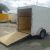 MOVING TRAILERS - White 6x8ft Single Axle Enclosed Trailer with RAMP - Image 4