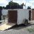 5x10 TRAILERS ENCLOSED Trailer with Rear Ramp - Image 1