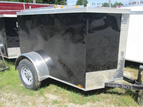 4 x 6 Single Axle Enclosed Trailer - $1299 | Motorcycle Trailer