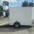 MOVING TRAILERS - White 6x8ft Single Axle Enclosed Trailer with RAMP - Image 2