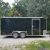 LANDSCAPING TRAILERS 8.5x16 TandemAxle Black Enclosed Trailer withRamp (SNAPPER TRAILERS) - Image 3