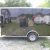 New 6 ' x 12 ' Trailer BLACK EXT. Color w/Additional 3in. Height - Image 1