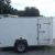 NEW 5 ft. x10 White Exterior Enclosed Trailer w/2' Side Door & Vfront! - Image 2