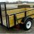 NEW Wood Side Landscape Utility Trailer With Ramp Gate - $799 - Image 1