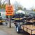 14ft 4 Board High Wood Side Landscape Trailer -- 3500lb Axle / 15