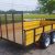 H-Duty 4 Board High Wood Side Landscape Utility Trailer With Ramp Gate - $1099 - Image 5