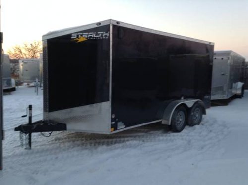 New 2018 7x14 Stealth Titan SE Enclosed Trailer: Cargo, Motorcycle ...