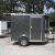 (2018) 6x8 ENCLOSED TRAILER, RAMP, V NOSE, 6' 3