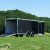 IN STOCK! 22+WEDGE ALUMINUM COMBO ENCLOSED CARHAULER TRAILER- 10K GVWR - $16995 - Image 1