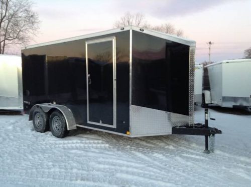 New 2018 7x14 Stealth Titan SE Enclosed Trailer: Cargo, Motorcycle ...