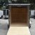 (2018) 6x8 ENCLOSED TRAILER, RAMP, V NOSE, 6' 3