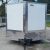 Cargo Trailer 8.5x 18' with Ramp Door and Drings - Sharp looking White - $3651 - Image 1