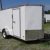 Snapper Trailers : SA 6x12 White Enclosed Trailer w/ Rear Ramp - $2480 - Image 1