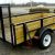 Wood Side Landscape Utility Trailer With Ramp Gate - $799 - Image 1