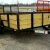 Wood Side Landscape Utility Trailer With Ramp Gate - $899 - Image 1