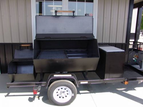 Carry On 3' X 4' Grill BBQ Barbecue Smoker on Trailer - $1549 ...