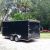 Snapper Trailers : Enclosed Black 7x16 Motorcycle Trailer w/ Ramp - $3613 - Image 3
