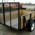 Wood Side Landscape Trailer -- 14ft - 4 Board High 3500lb Axle / 15