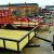 Wood Side Landscape Trailer -- 14ft - 4 Board High 3500lb Axle / 15