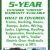 *E1* 5x8 Enclosed Trailer LR Trailers Cargo 5 x 8 | EV5-8DV - $1669 - Image 4