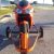 Single Motorcycle Trailer Black & Orange, Ready To Go Anywhere! - $500 - Image 7